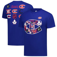 Montreal Canadiens - Starter Logo Collage T-Shirt Blue