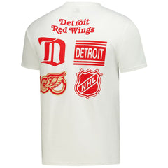 Detroit Red Wings - Starter Logo Collage T-Shirt White