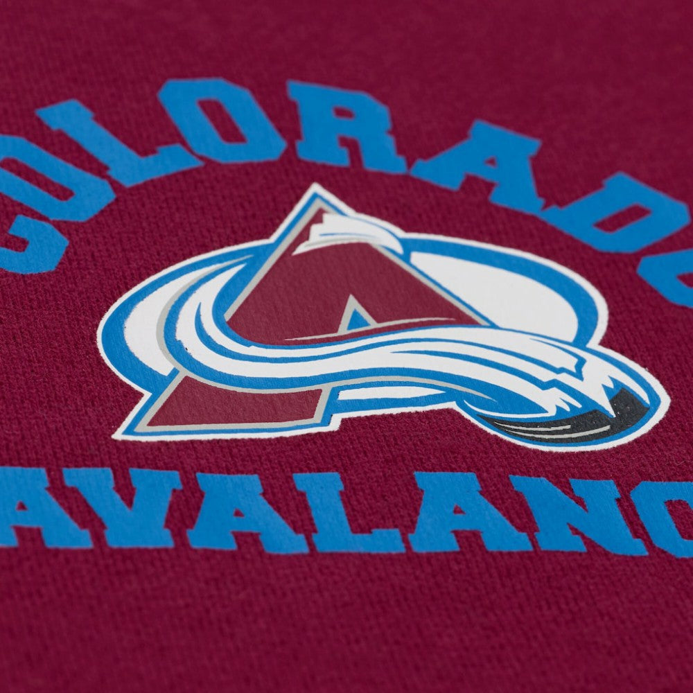 Colorado Avalanche - Mitchell & Ness Women's Crewneck Sweatshirt Maroon