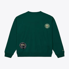 Minnesota Wild - Mitchell & Ness Women's Crewneck Sweatshirt Green