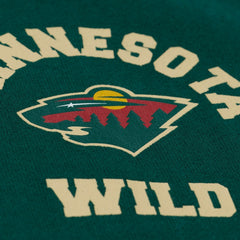 Minnesota Wild - Mitchell & Ness Women's Crewneck Sweatshirt Green