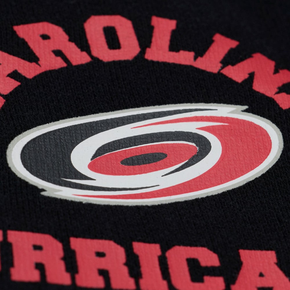 Carolina Hurricanes - Mitchell & Ness Women's Crewneck Sweatshirt Black