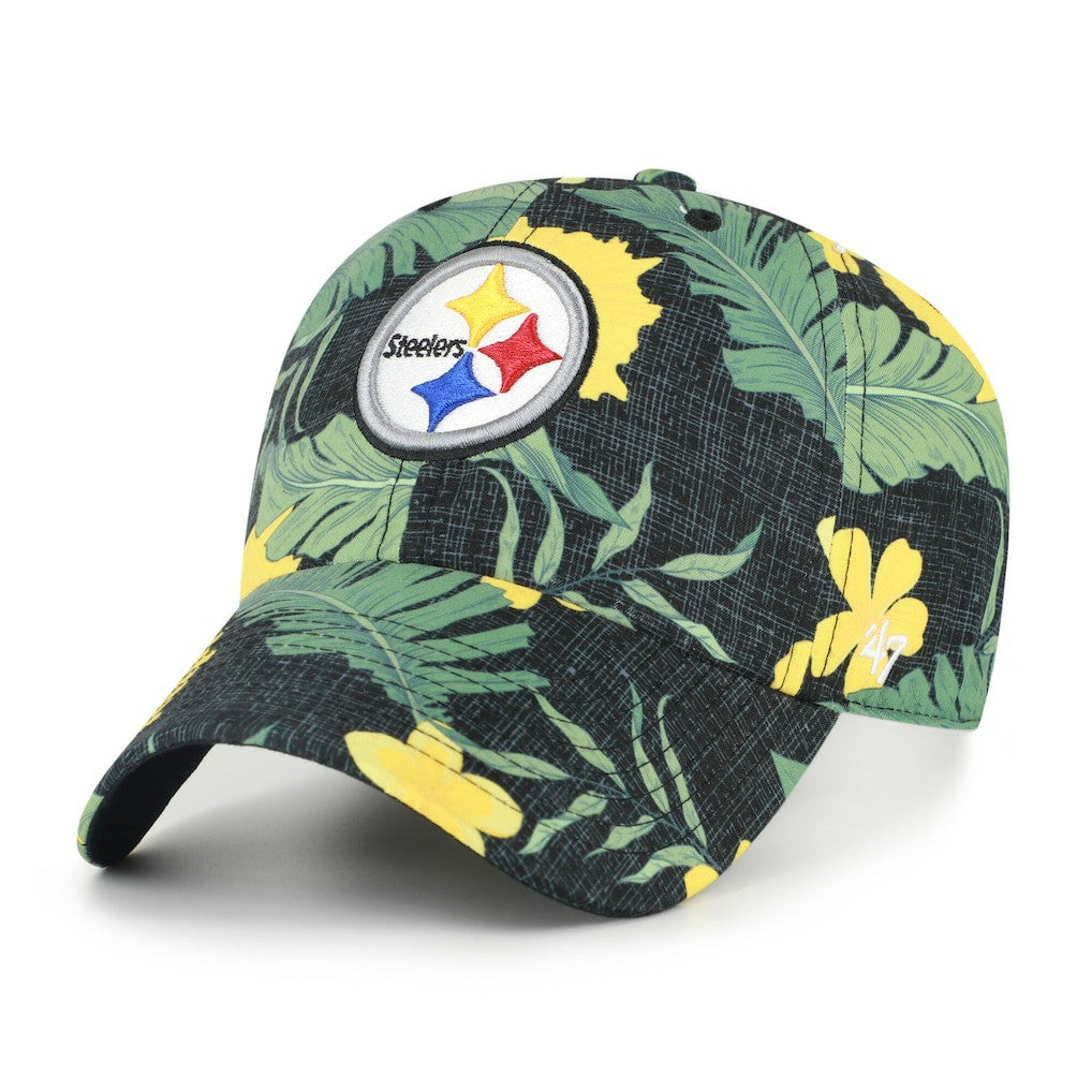 Pittsburgh Steelers '47 Beach Side Clean Up Adjustable Hat Black - 47 brand