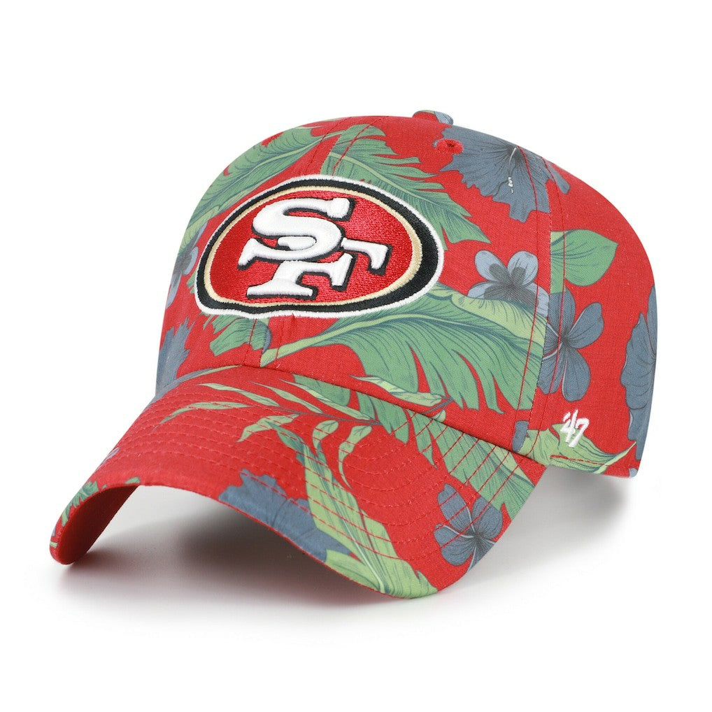 San Francisco 49ers '47 Beach Side Clean Up Adjustable Hat Scarlet - 47 brand