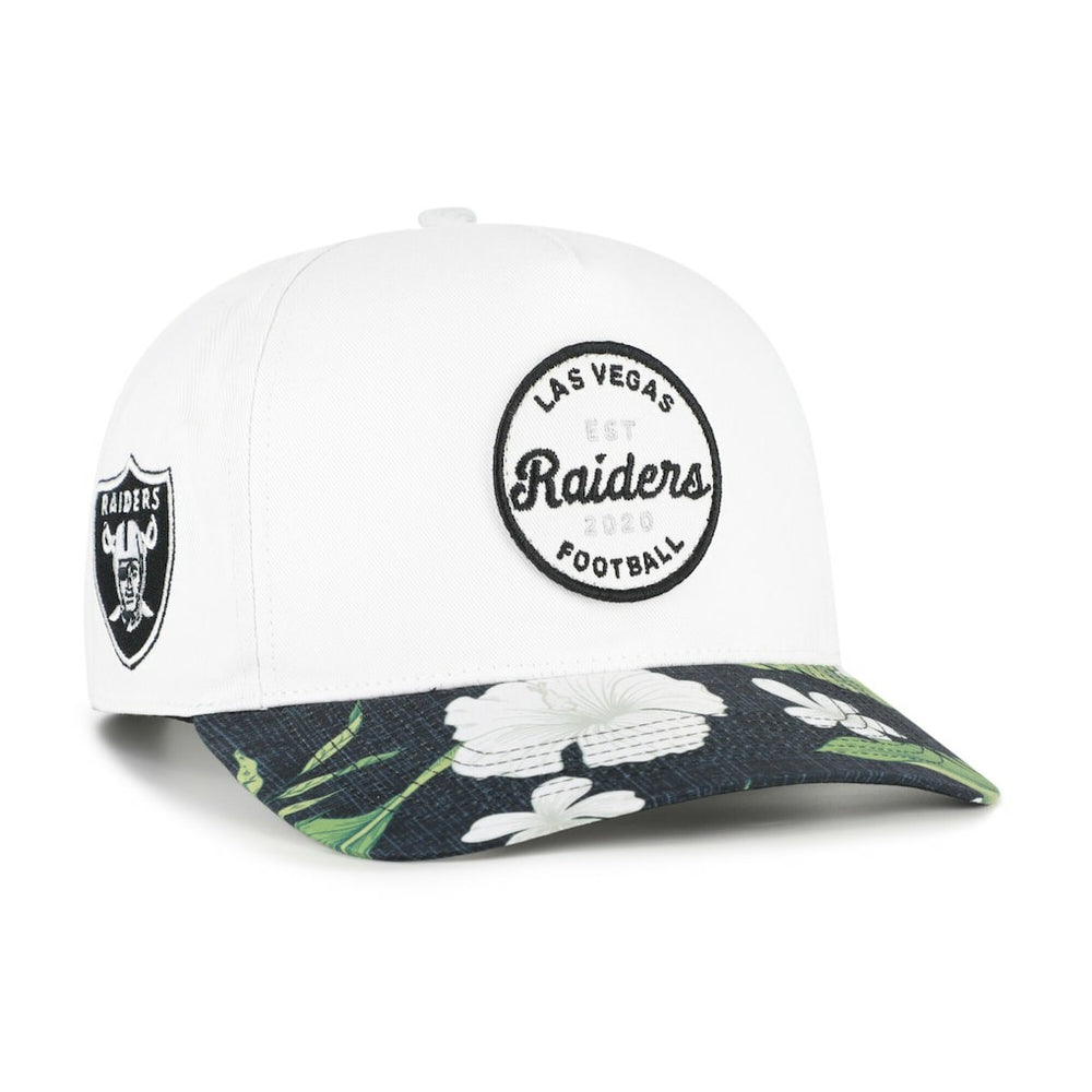 Las Vegas Raiders '47 Beach Side Hitch Adjustable Hat White/Black - 47 brand