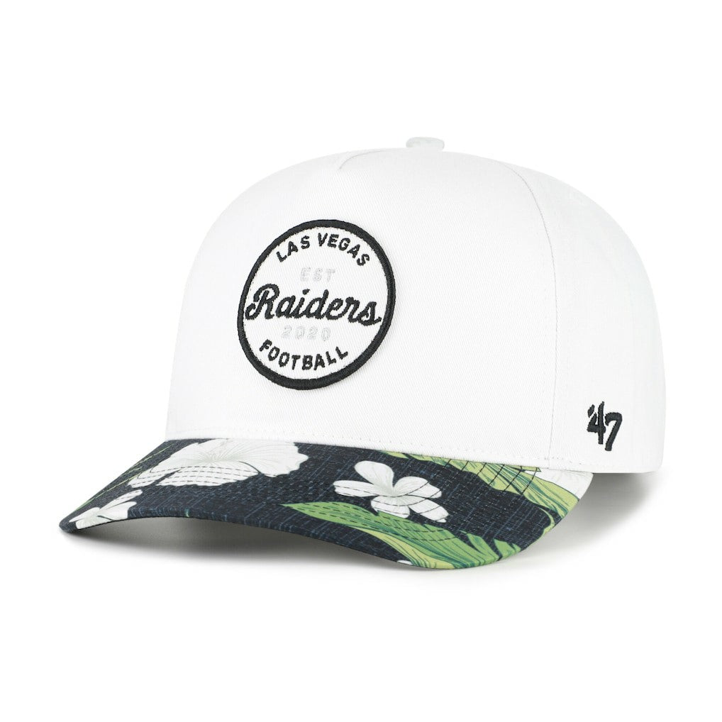 Las Vegas Raiders '47 Beach Side Hitch Adjustable Hat White/Black - 47 brand