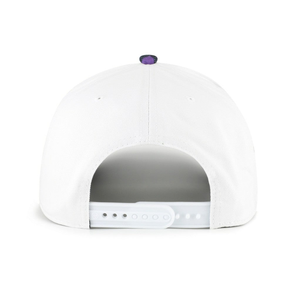 Baltimore Ravens '47 Beach Side Hitch Adjustable Hat White/Purple - 47 brand