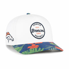 Denver Broncos '47 Beach Side Hitch Adjustable Hat White/Navy - 47 brand