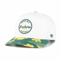 Green Bay Packers '47 Beach Side Hitch Adjustable Hat White/Green - 47 brand