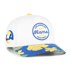 Los Angeles Rams '47 Beach Side Hitch Adjustable Hat White/Royal - 47 brand