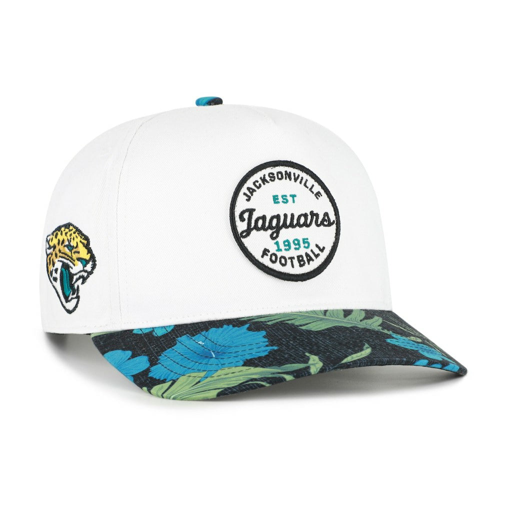 Jacksonville Jaguars '47 Beach Side Hitch Adjustable Hat White/Black - 47 brand
