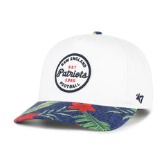 New England Patriots '47 Beach Side Hitch Adjustable Hat White/Navy - 47 brand