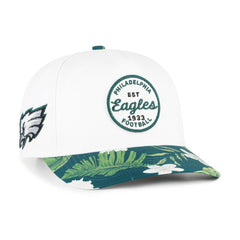 Philadelphia Eagles '47 Beach Side Hitch Adjustable Hat White/Midnight Green - 47 brand