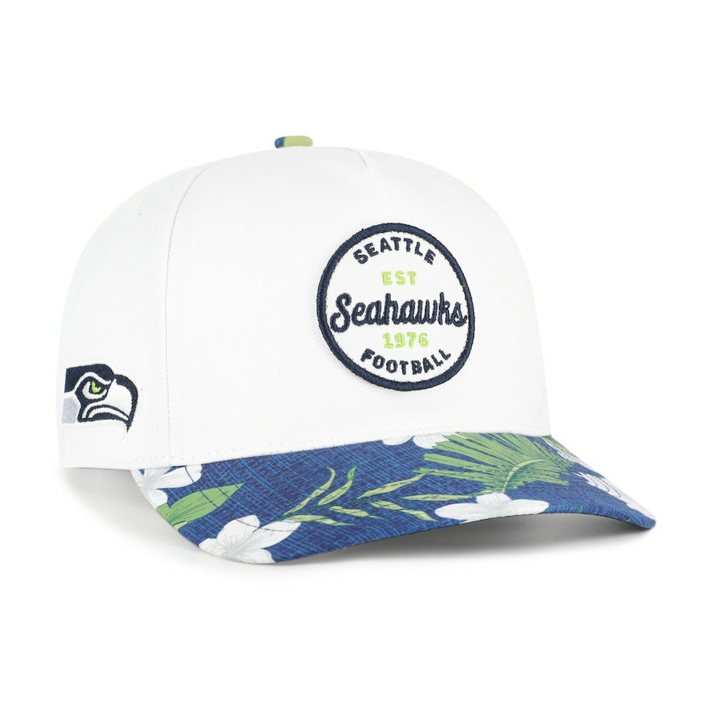 Seattle Seahawks '47 Beach Side Hitch Adjustable Hat White/College Navy - 47 brand