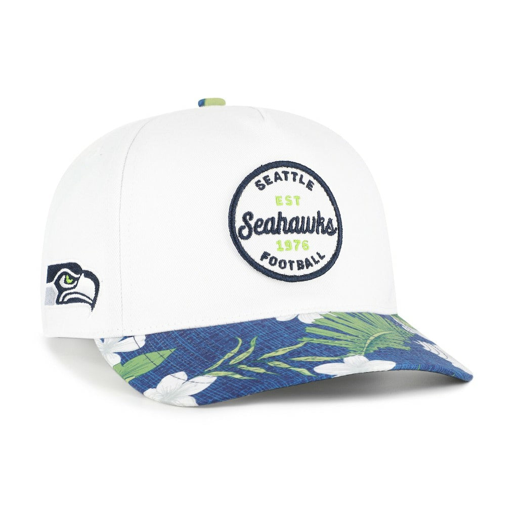 Seattle Seahawks '47 Beach Side Hitch Adjustable Hat White/College Navy - 47 brand
