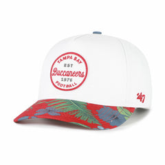 Tampa Bay Buccaneers '47 Beach Side Hitch Adjustable Hat White/Red - 47 brand