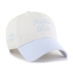 Buffalo Bills '47 Women's Gelato Two-Tone Clean Up Adjustable Hat White - 47 brand