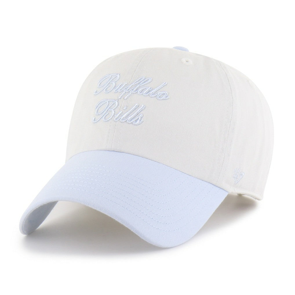 Buffalo Bills '47 Women's Gelato Two-Tone Clean Up Adjustable Hat White - 47 brand