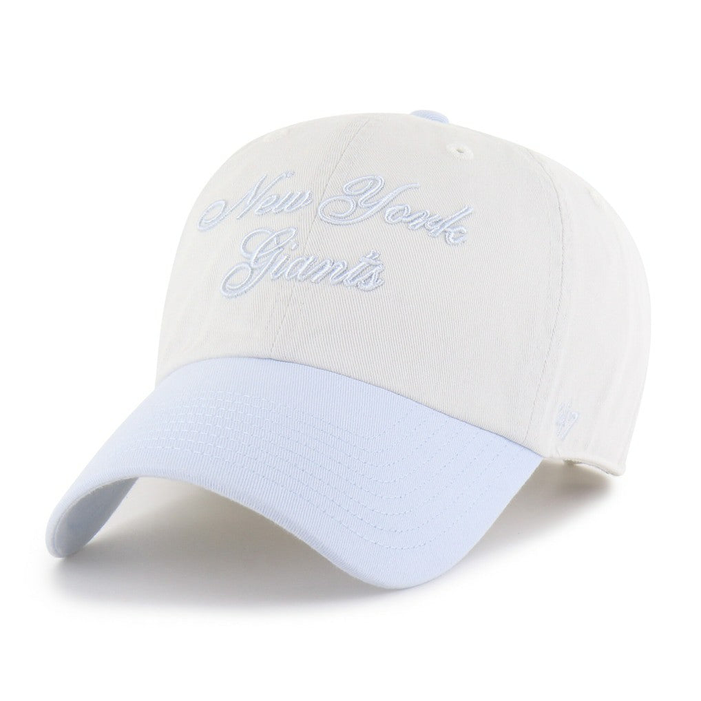 New York Giants '47 Women's Gelato Two-Tone Clean Up Adjustable Hat White - 47 brand