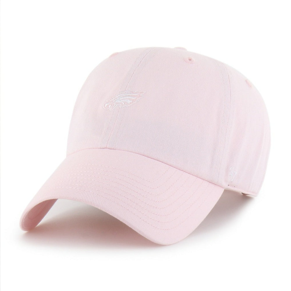 Philadelphia Eagles '47 Women's Base Runner Ballpark Clean Up Adjustable Hat Light Pink - 47 brand