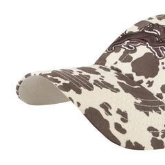 Detroit Lions '47 Women's Bessie Clean Up Adjustable Hat Natural - 47 brand