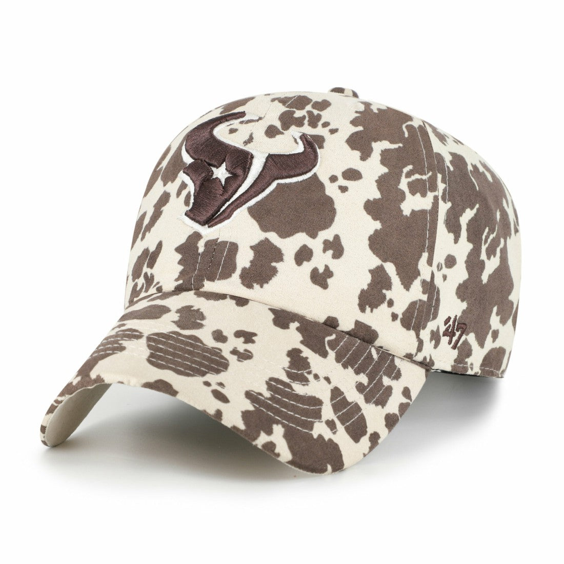 Houston Texans '47 Women's Bessie Clean Up Adjustable Hat Natural - 47 brand