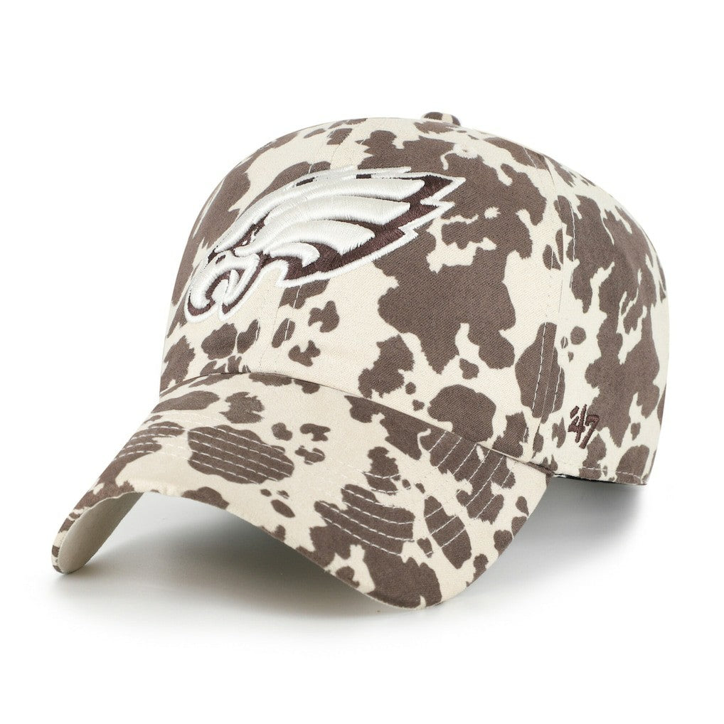 Philadelphia Eagles '47 Women's Bessie Clean Up Adjustable Hat Natural - 47 brand