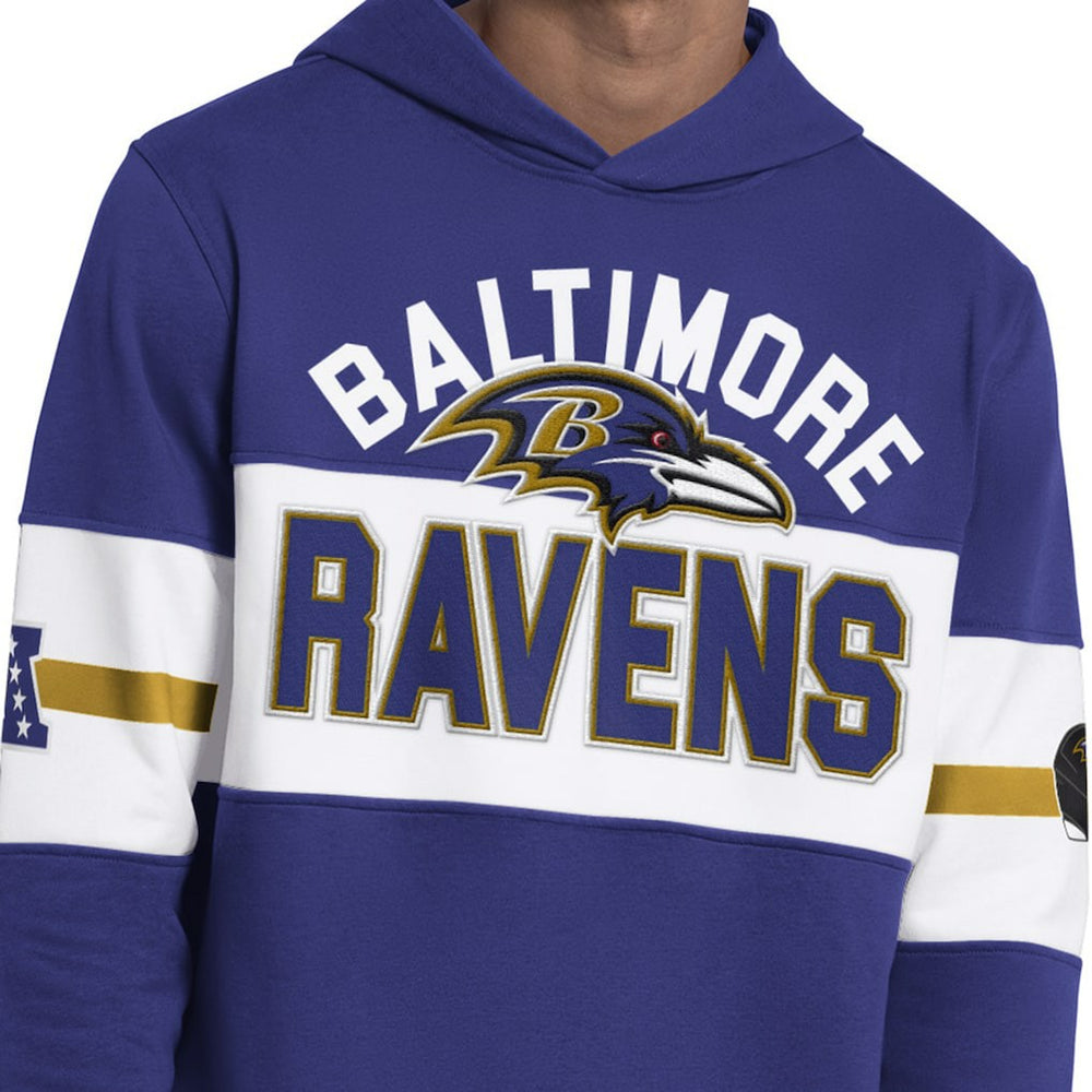 Baltimore Ravens Starter Fullback Jersey Hoodie Purple - NFL