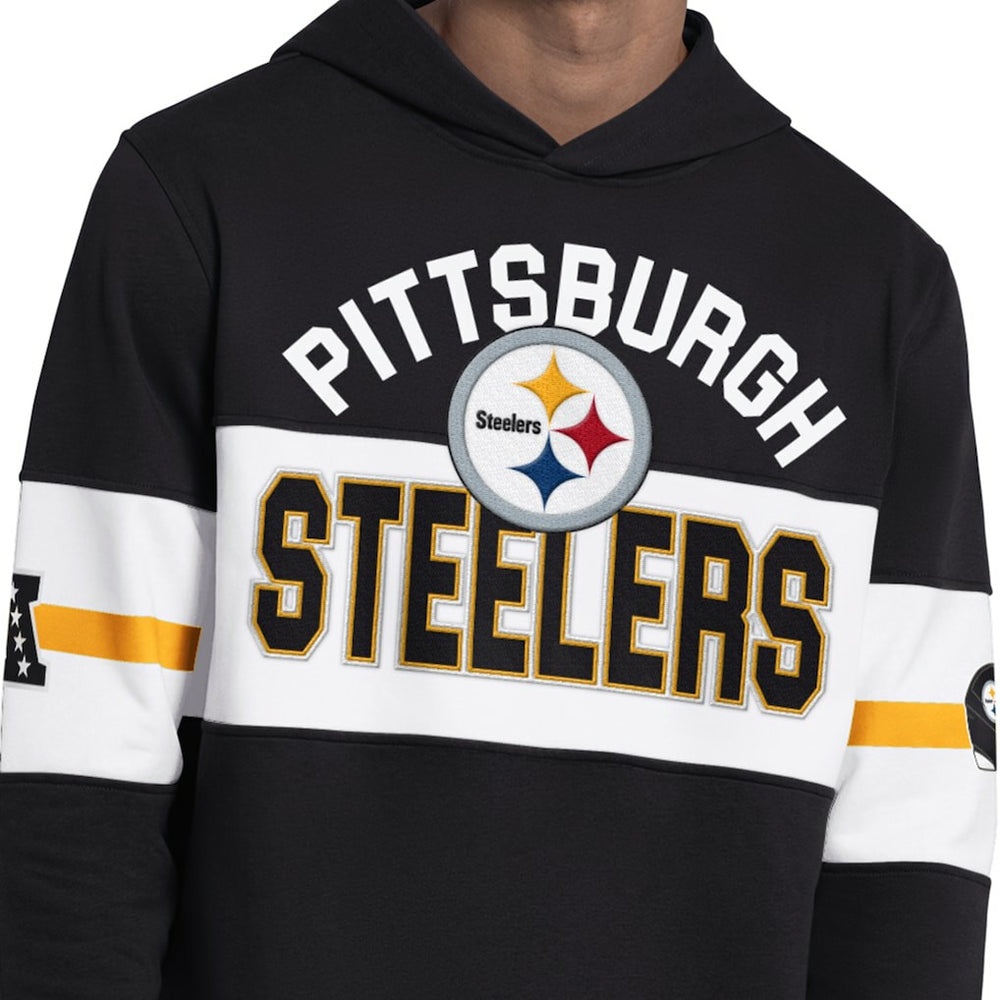 Pittsburgh Steelers Starter Fullback Jersey Hoodie Black - NFL