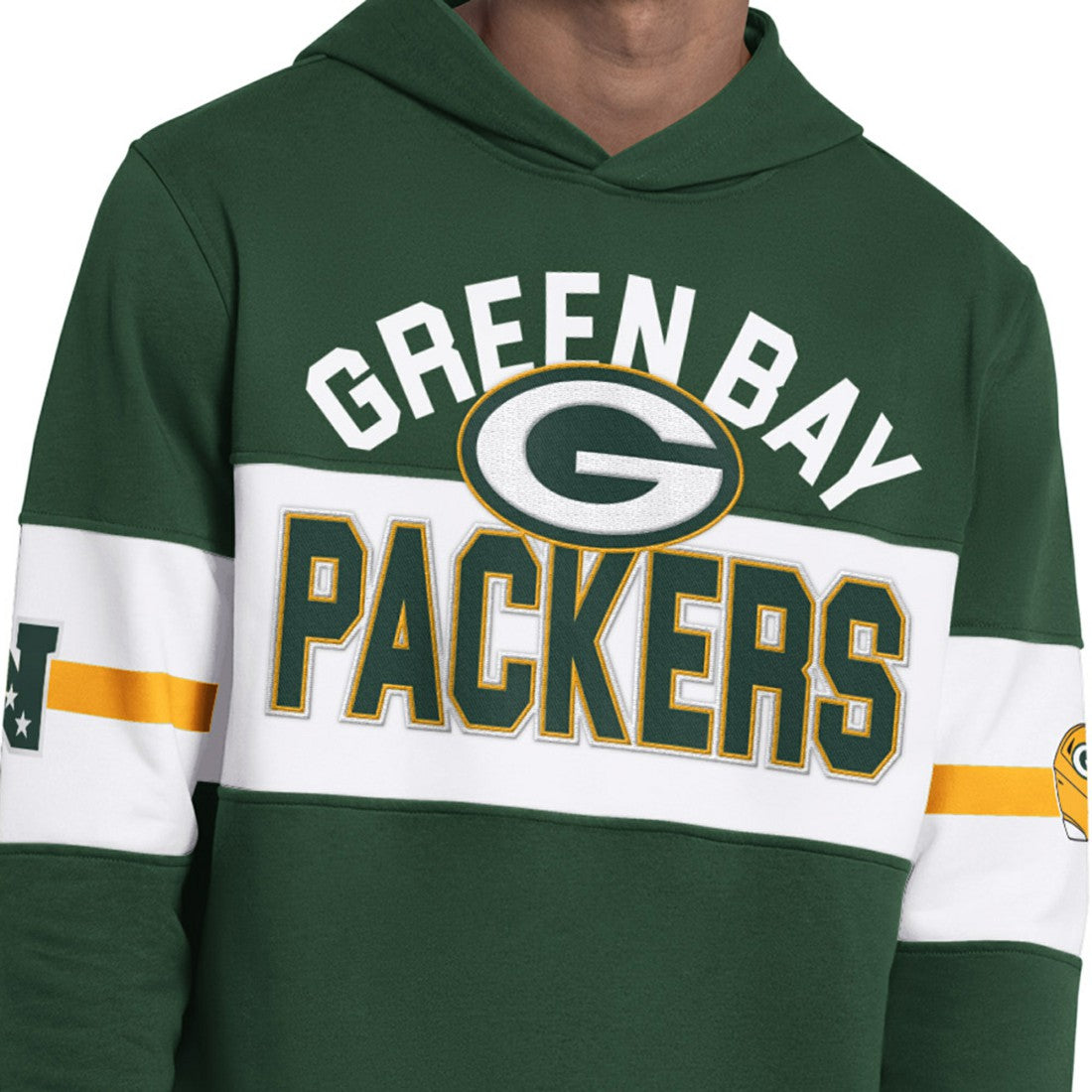 Green Bay Packers Starter Fullback Jersey Hoodie Green - NFL