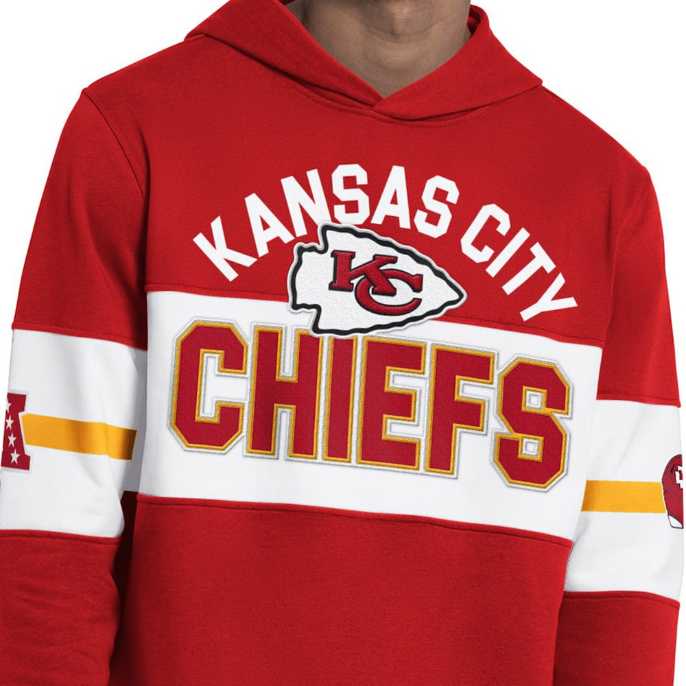 Kansas City Chiefs Starter Fullback Jersey Hoodie Red - NFL