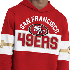 San Francisco 49ers Starter Fullback Jersey Hoodie Scarlet - NFL