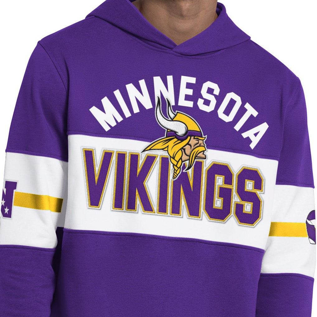 Minnesota Vikings Starter Fullback Jersey Hoodie Purple - NFL