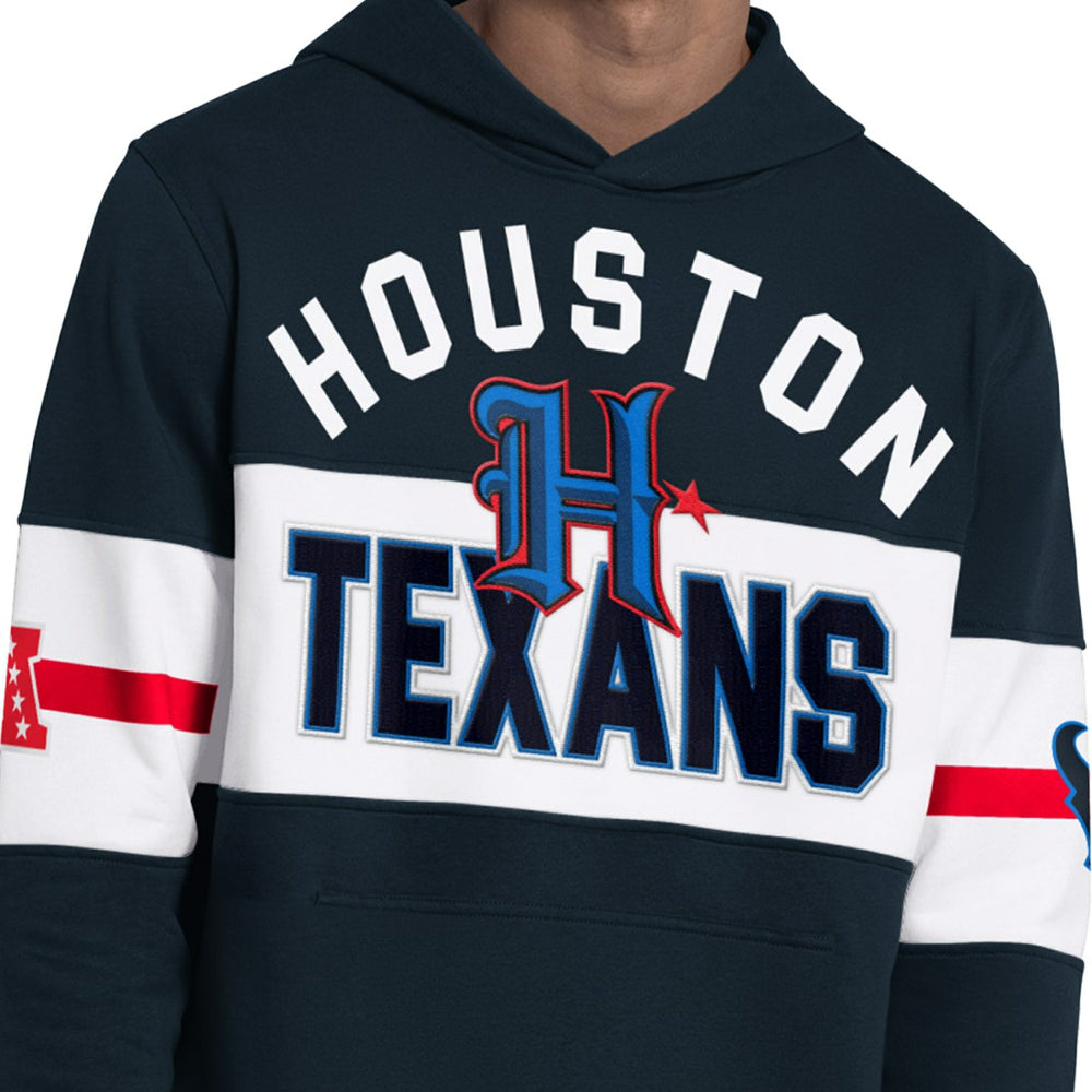 Houston Texans Starter Fullback Jersey Hoodie Navy - NFL
