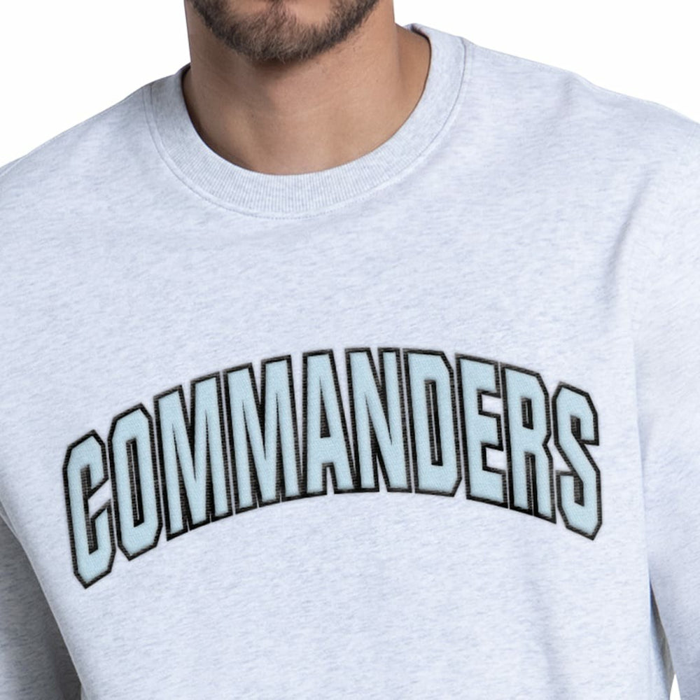 Washington Commanders Starter Faceoff Fleece Sweatshirt Ash - NFL