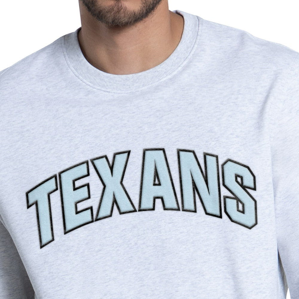 Houston Texans Starter Faceoff Fleece Sweatshirt Ash - NFL