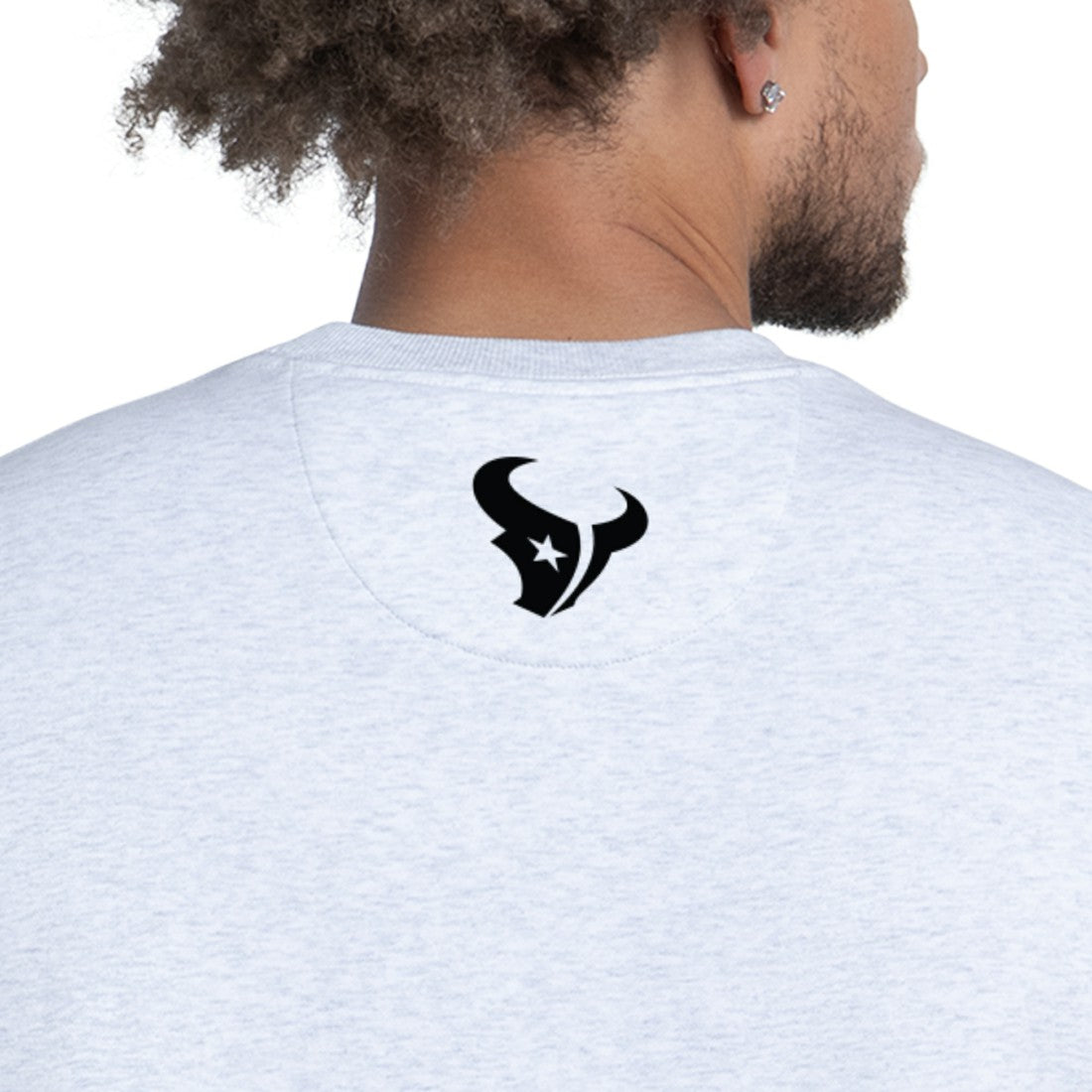Houston Texans Starter Faceoff Fleece Sweatshirt Ash - NFL