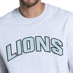 Detroit Lions Starter Faceoff Fleece Sweatshirt Ash - NFL
