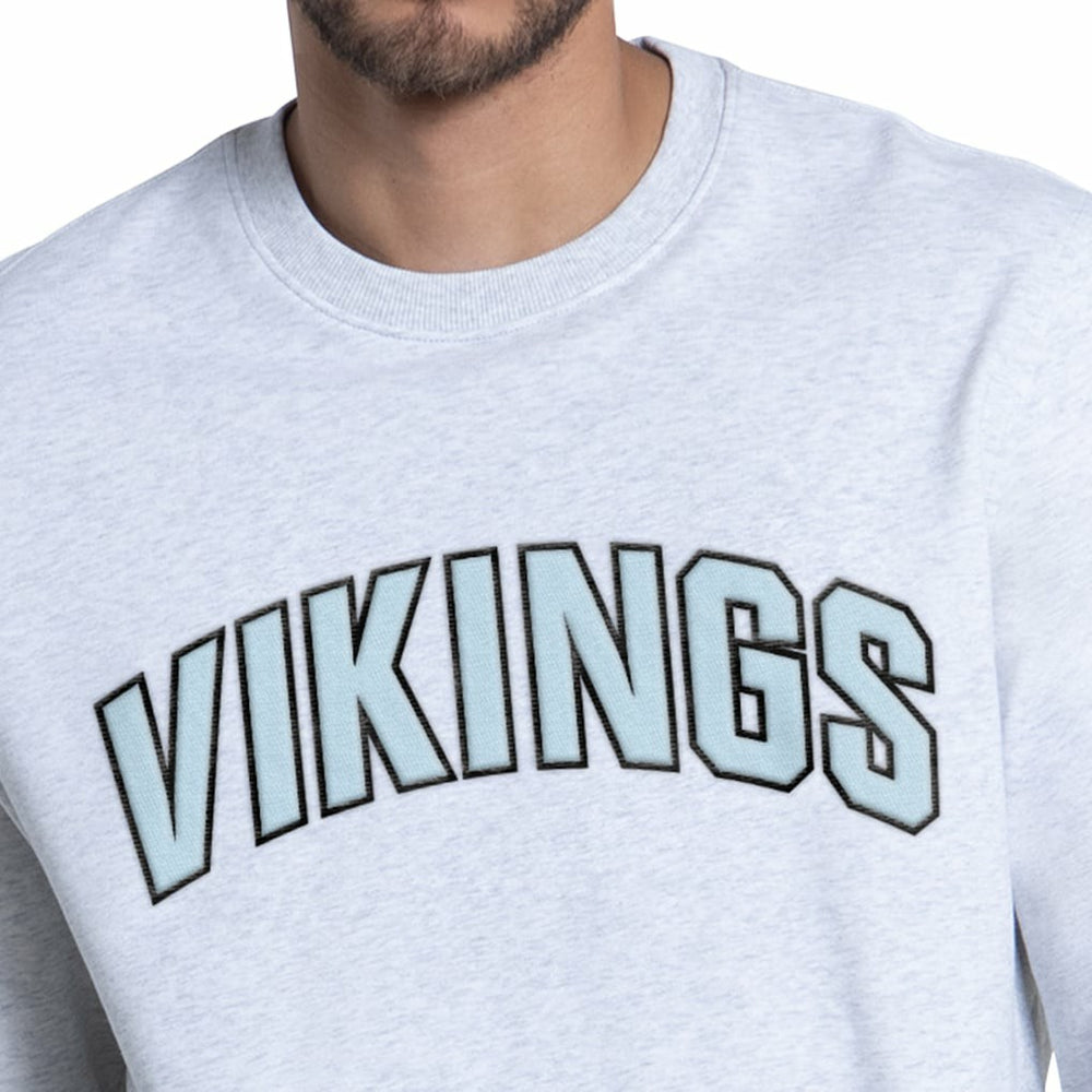 Minnesota Vikings Starter Faceoff Fleece Sweatshirt Ash - NFL