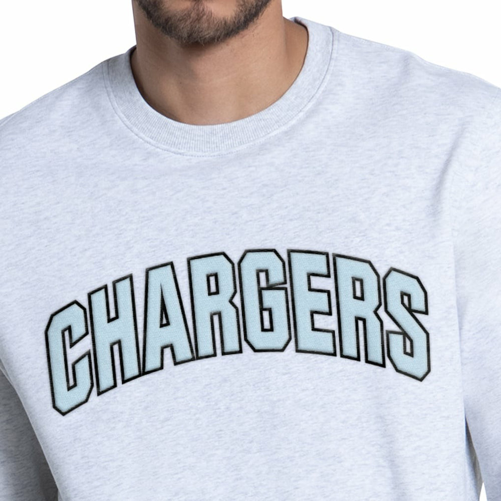 Los Angeles Chargers Starter Faceoff Fleece Sweatshirt Ash - NFL