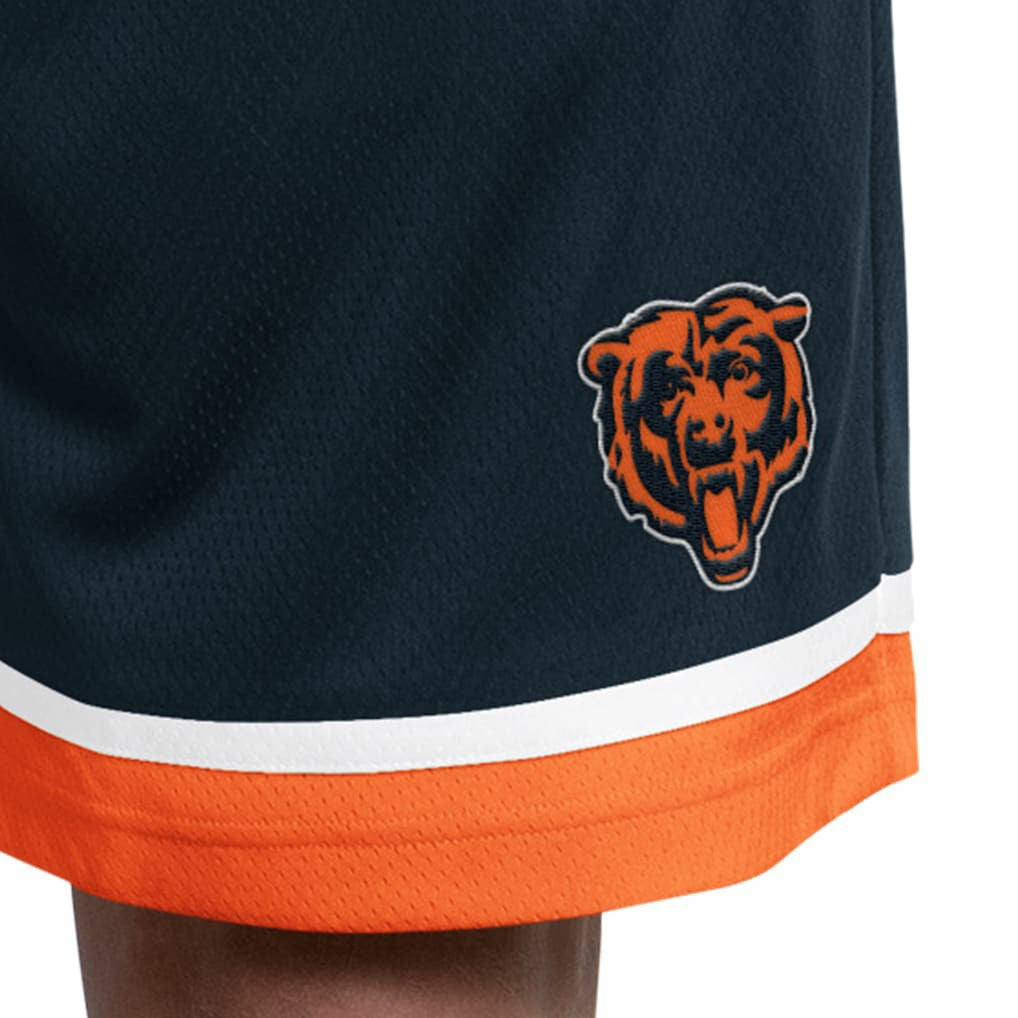 Chicago Bears Starter Power Play Mesh Shorts Navy - NFL