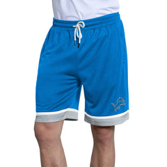Detroit Lions Starter Power Play Mesh Shorts Blue - NFL