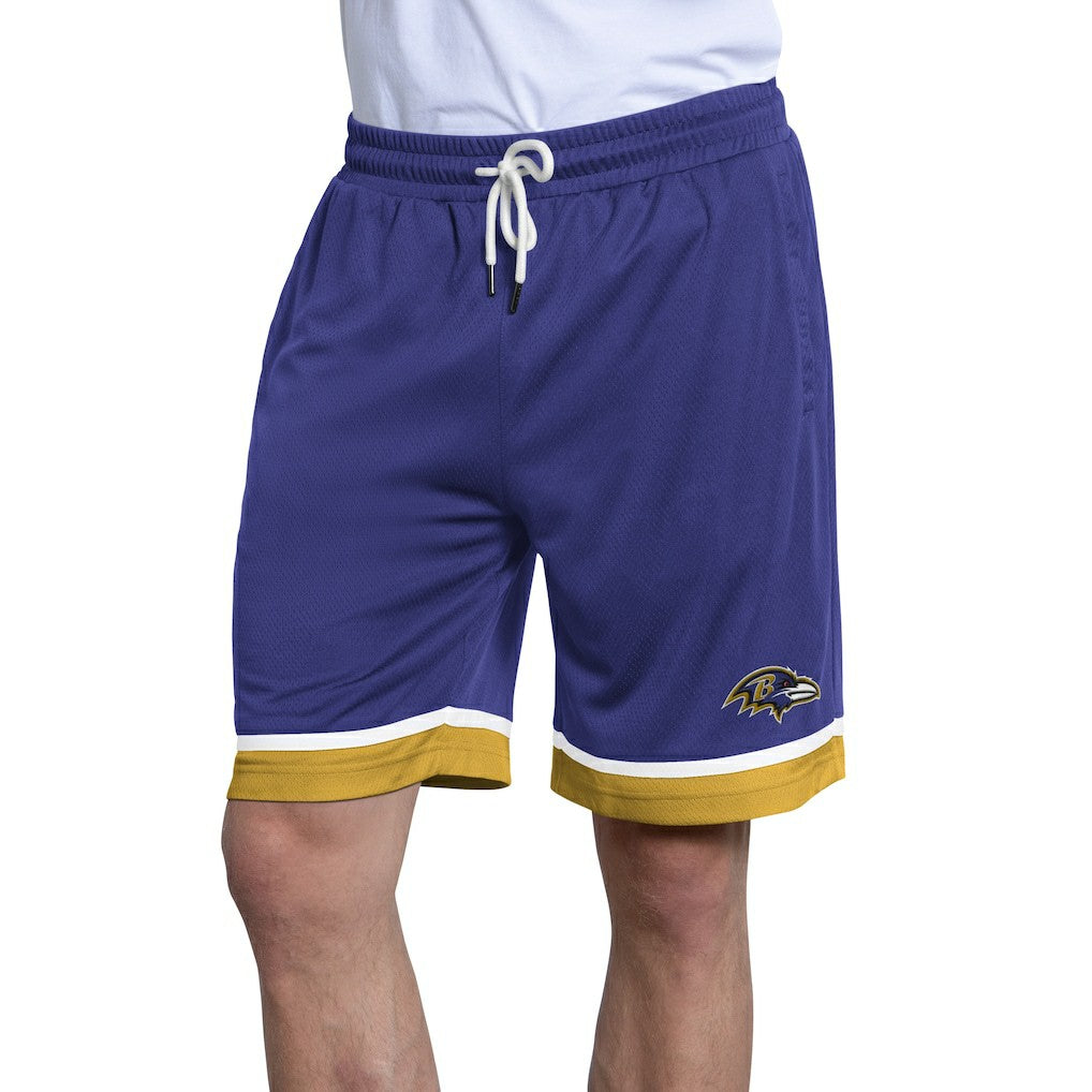 Baltimore Ravens Starter Power Play Mesh Shorts Purple - NFL