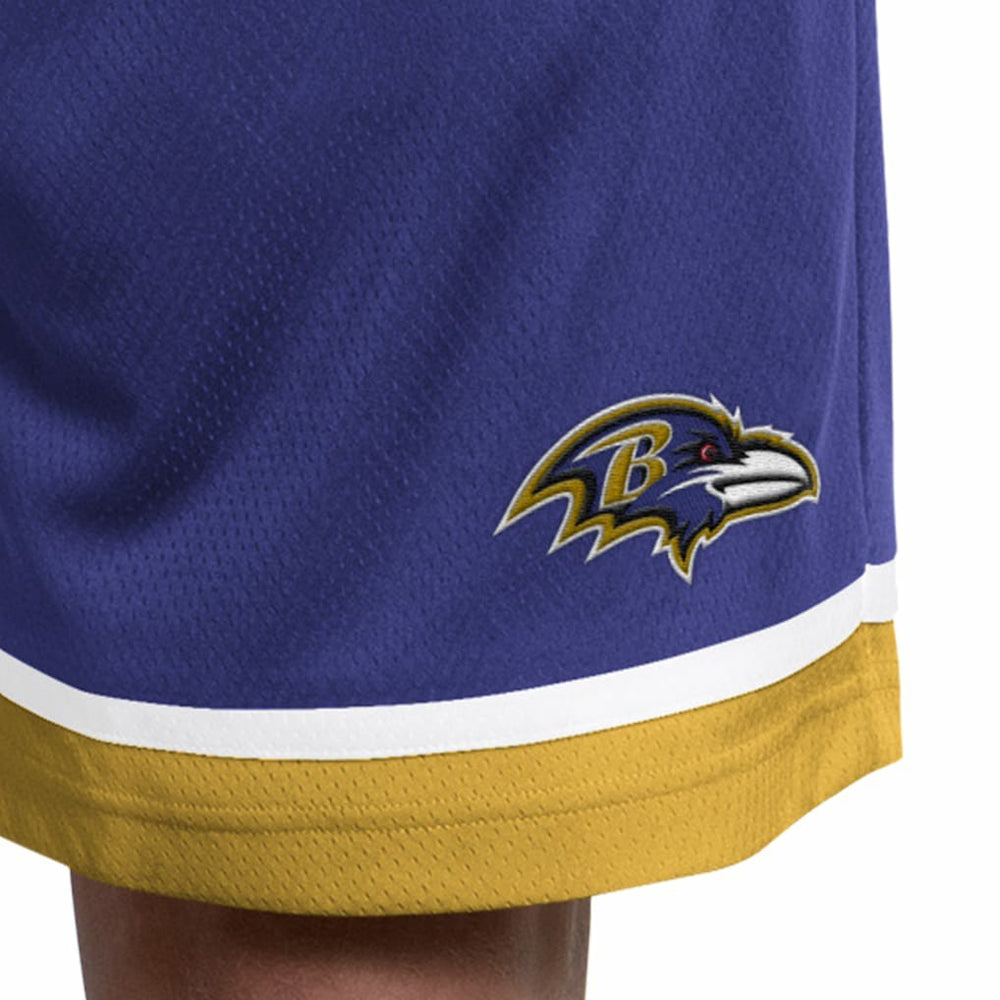 Baltimore Ravens Starter Power Play Mesh Shorts Purple - NFL