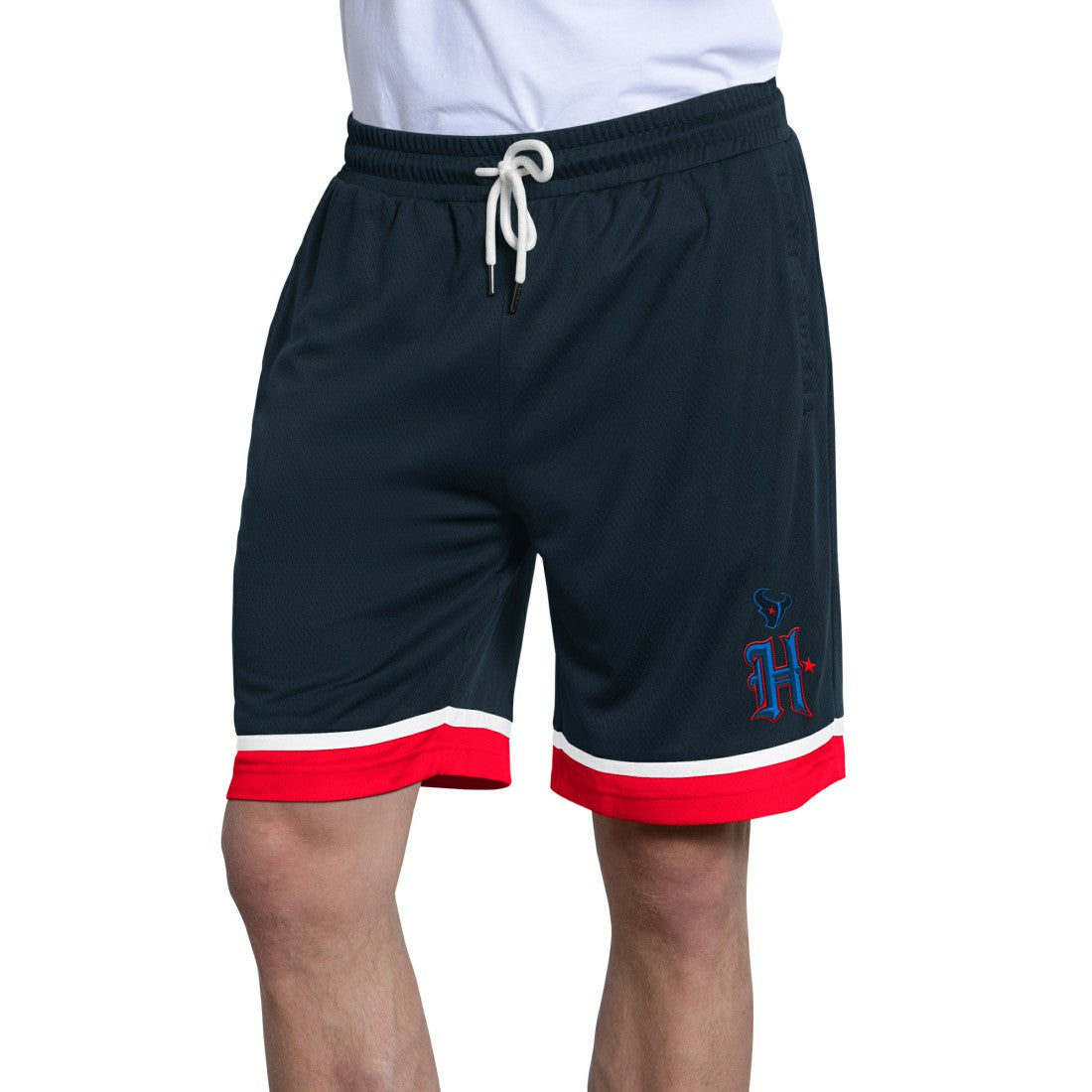 Houston Texans Starter Alternate Power Play Mesh Shorts Navy - NFL