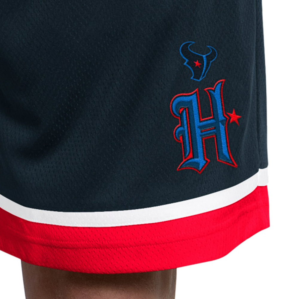 Houston Texans Starter Alternate Power Play Mesh Shorts Navy - NFL