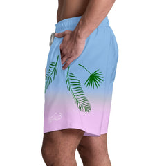 Buffalo Bills Margaritaville Sunset On The Beach Swim Shorts Light Blue - NFL