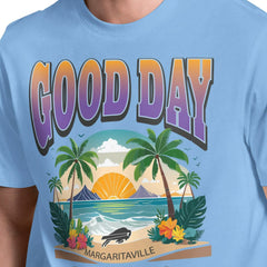 Buffalo Bills Margaritaville Good Day T-Shirt Light Blue - NFL
