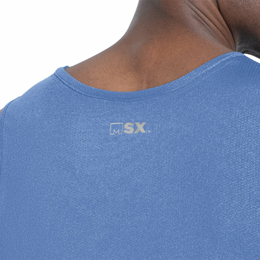 Buffalo Bills MSX by Michael Strahan Energy Scoop Neck Tank Top Royal - NFL