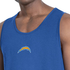 Los Angeles Chargers MSX by Michael Strahan Energy Scoop Neck Tank Top Royal - NFL